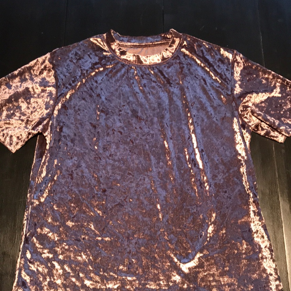Velvet-ish T-shirt